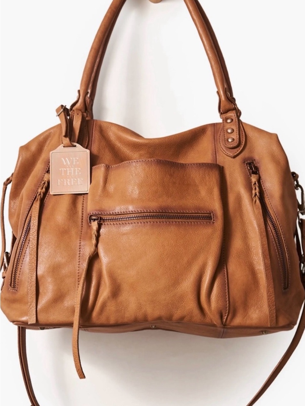We The Free
Free People
We The Free Emerson Leather Tote Saddle